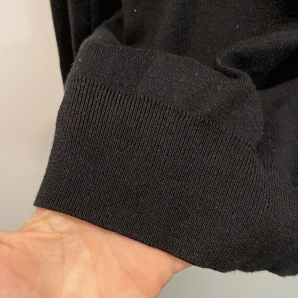 POLO RALPH LAUREN Black V-neck sweater Size Xlarge - Picture 5 of 8